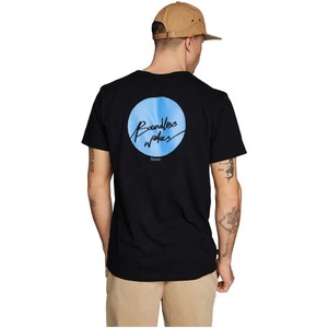 2022 Camiseta De Lua Azul Masculina Mystic 35105220333 - Preta